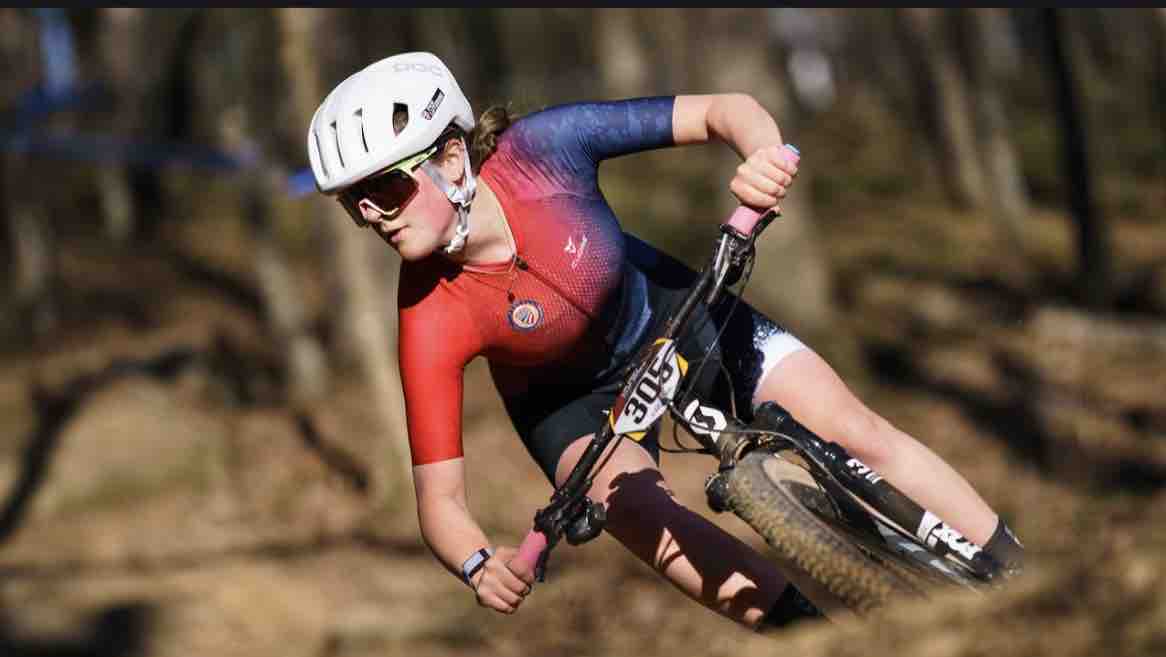 Mountain bike racer